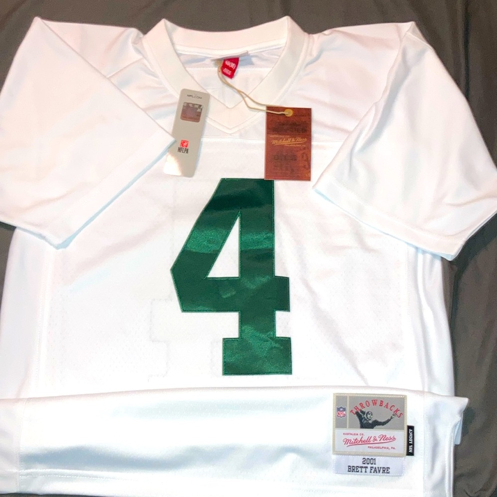 Green Bay Packers Brett Farve NWT Mitchell & Ness jersey Sz medium (40)